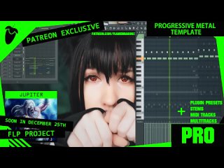 fl studio   djent   progressive metal template   by flamedragonz