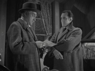 sherlock holmes: the woman in green (1945) - detective, film adaptation. roy william neill 1080p